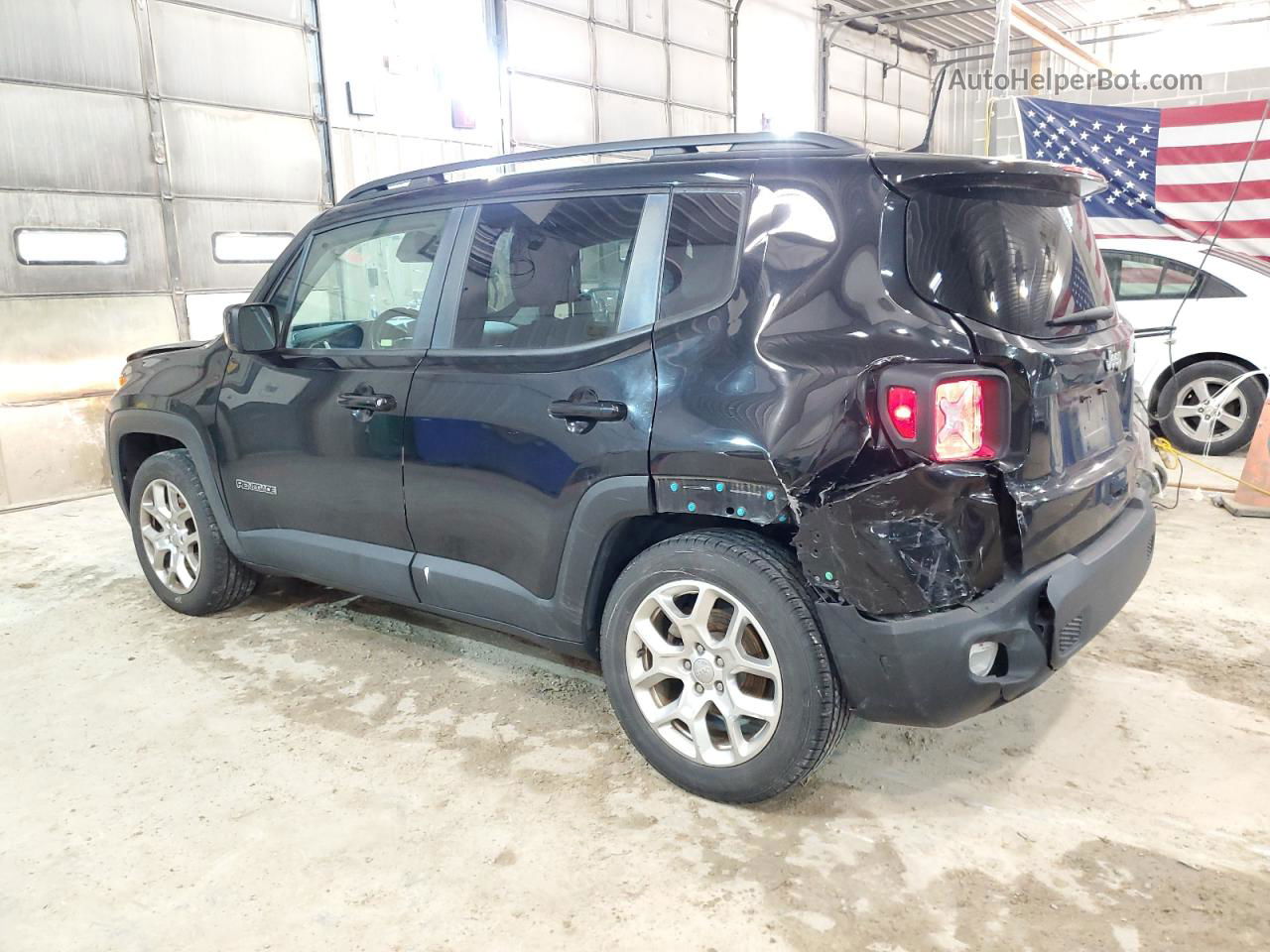 2018 Jeep Renegade Latitude Black vin: ZACCJABB9JPG67014