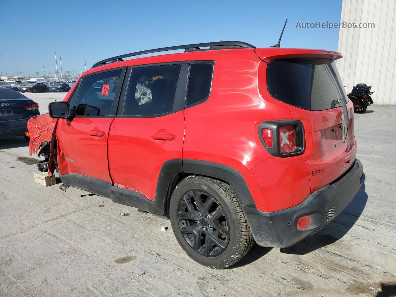 2018 Jeep Renegade Latitude Red vin: ZACCJABB9JPG74397