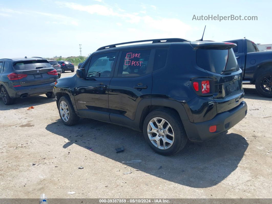 2018 Jeep Renegade Latitude Fwd Black vin: ZACCJABB9JPG93029