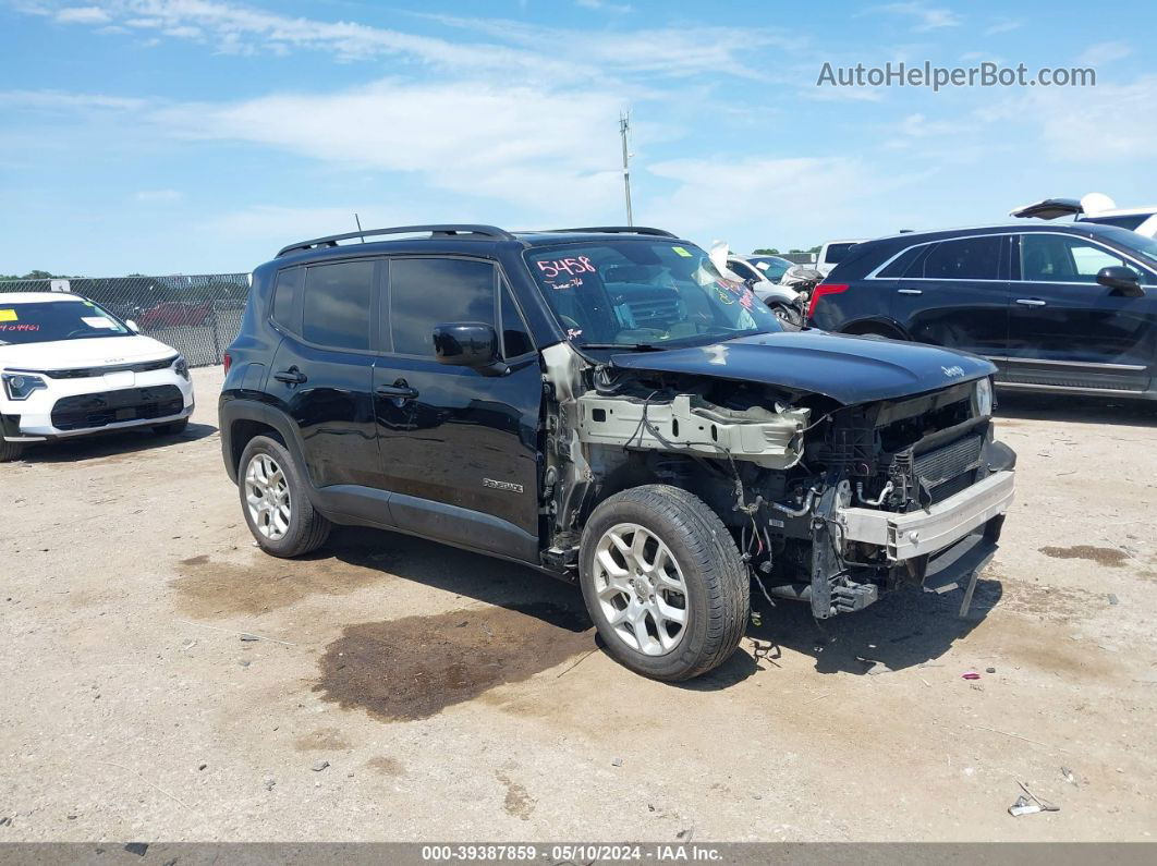 2018 Jeep Renegade Latitude Fwd Black vin: ZACCJABB9JPG93029