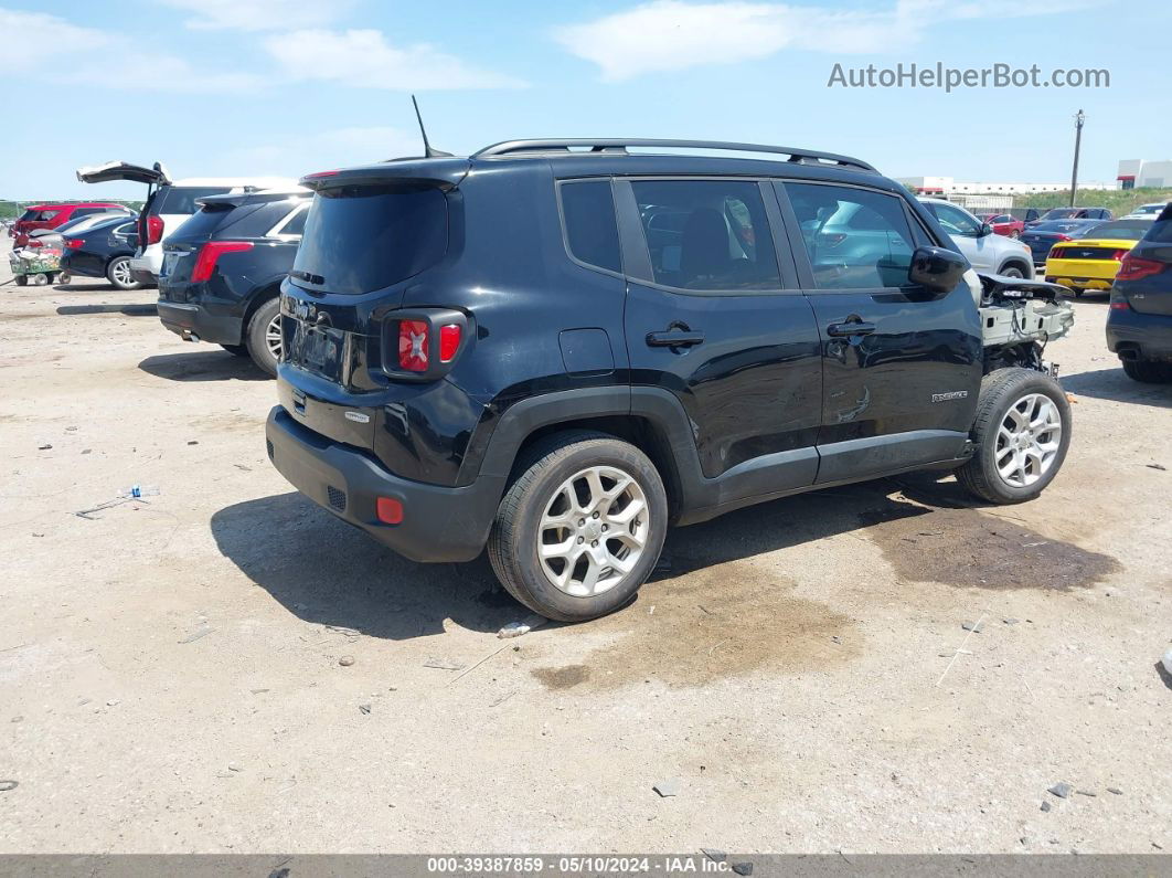 2018 Jeep Renegade Latitude Fwd Black vin: ZACCJABB9JPG93029