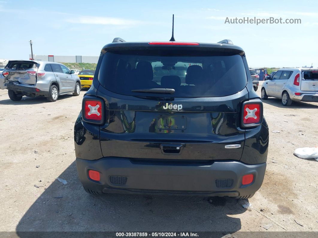 2018 Jeep Renegade Latitude Fwd Black vin: ZACCJABB9JPG93029