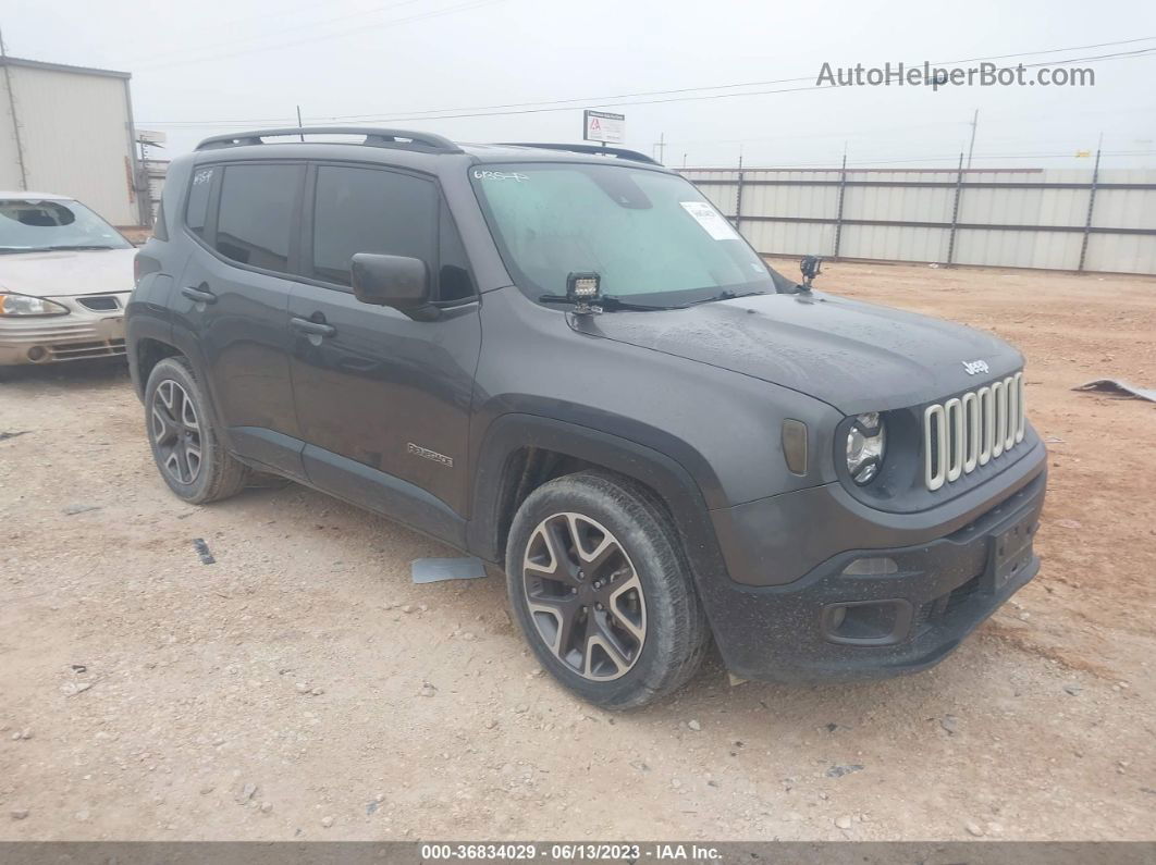 2018 Jeep Renegade Latitude Серый vin: ZACCJABB9JPG93600