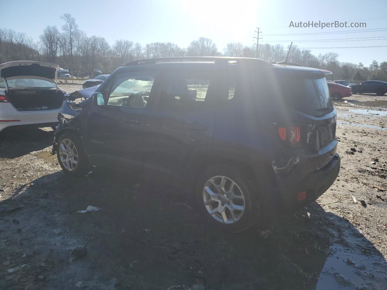 2018 Jeep Renegade Latitude Blue vin: ZACCJABB9JPH78890