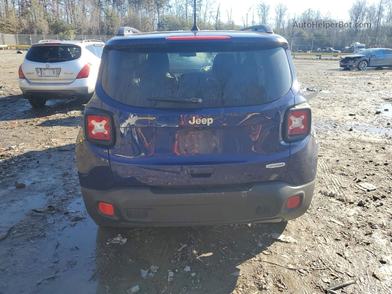 2018 Jeep Renegade Latitude Blue vin: ZACCJABB9JPH78890