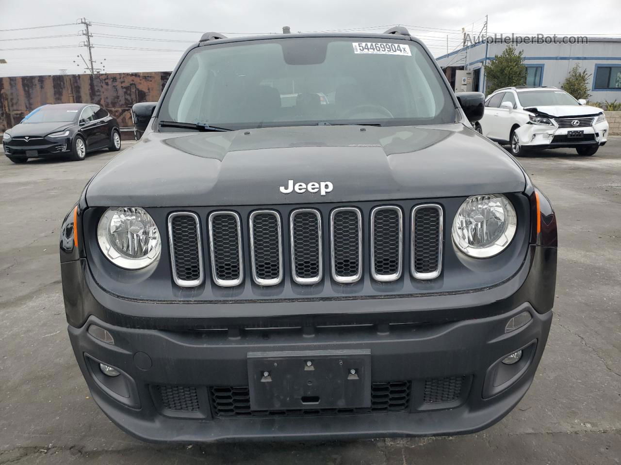 2018 Jeep Renegade Latitude Black vin: ZACCJABB9JPJ22881