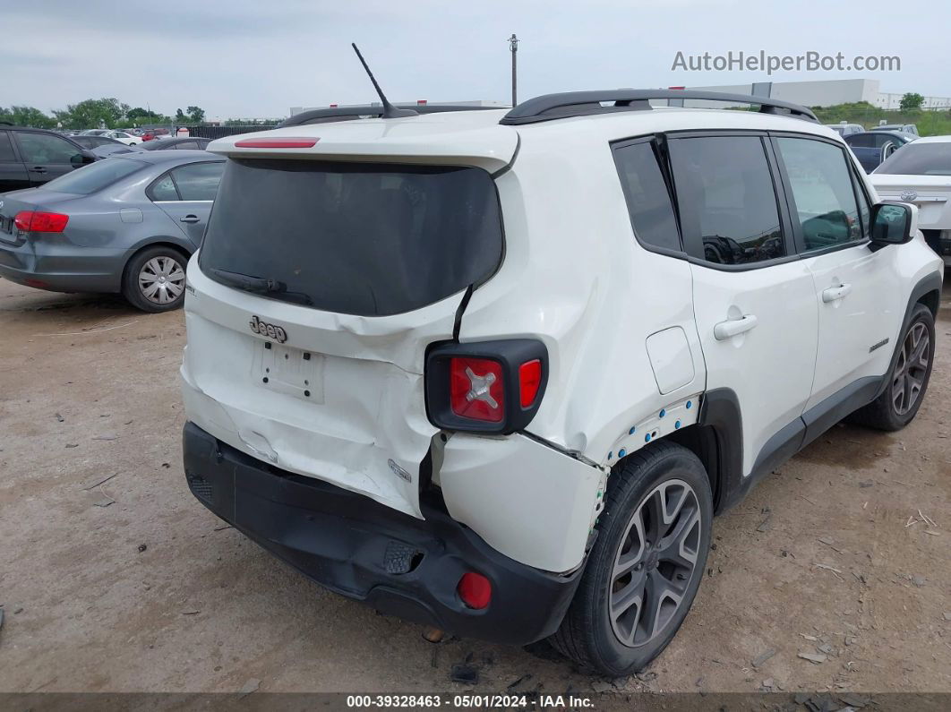 2017 Jeep Renegade Latitude Fwd Белый vin: ZACCJABBXHPF73623