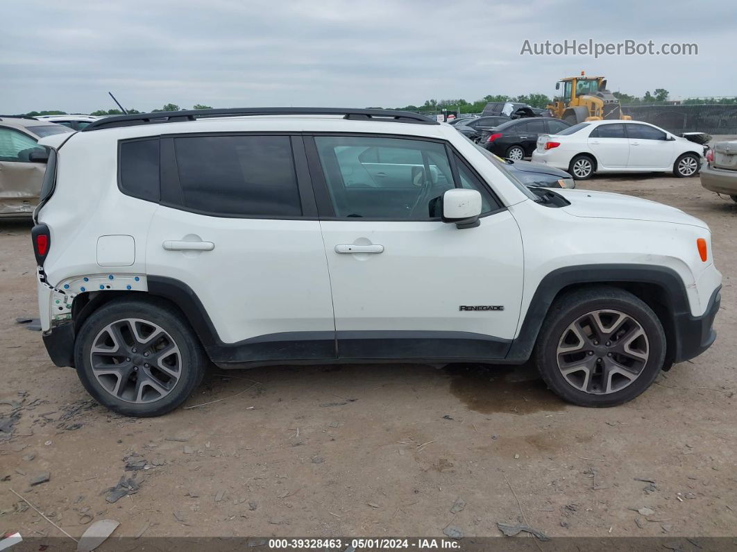 2017 Jeep Renegade Latitude Fwd White vin: ZACCJABBXHPF73623