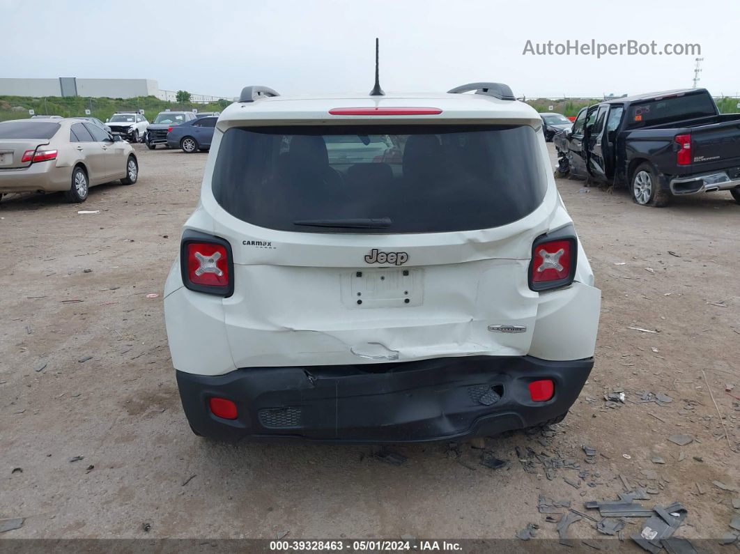 2017 Jeep Renegade Latitude Fwd White vin: ZACCJABBXHPF73623