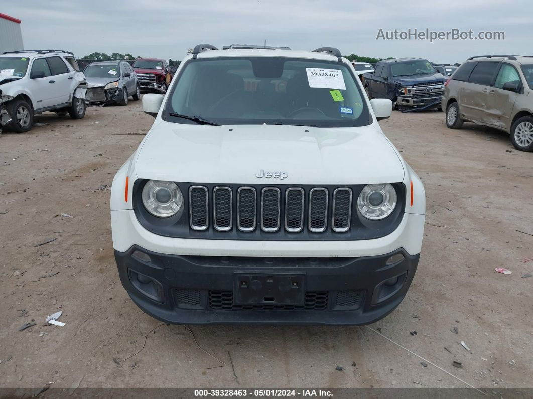 2017 Jeep Renegade Latitude Fwd White vin: ZACCJABBXHPF73623