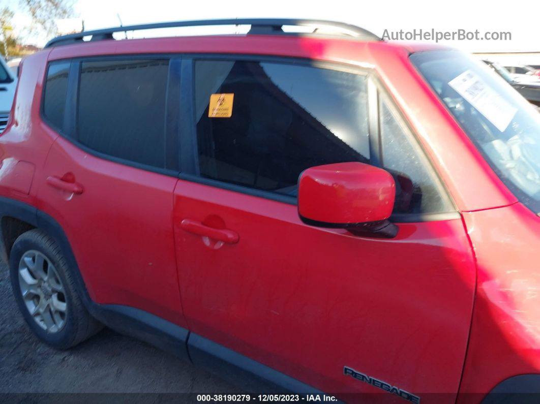 2017 Jeep Renegade Latitude Fwd Красный vin: ZACCJABBXHPG23257