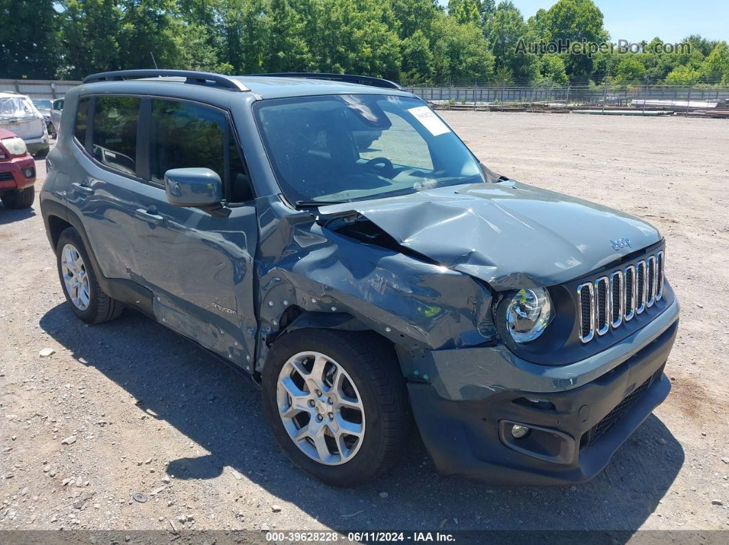 2017 Jeep Renegade Latitude Fwd Silver vin: ZACCJABBXHPG28958