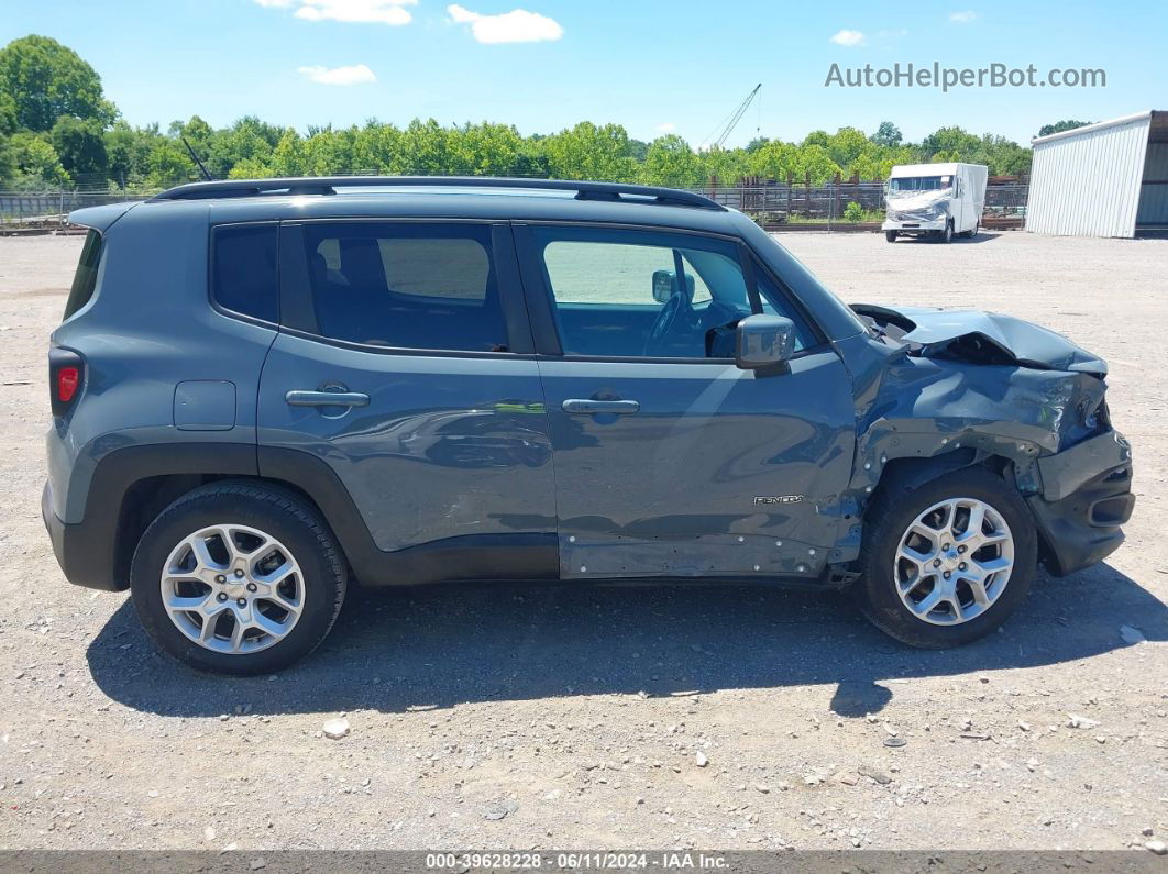 2017 Jeep Renegade Latitude Fwd Silver vin: ZACCJABBXHPG28958