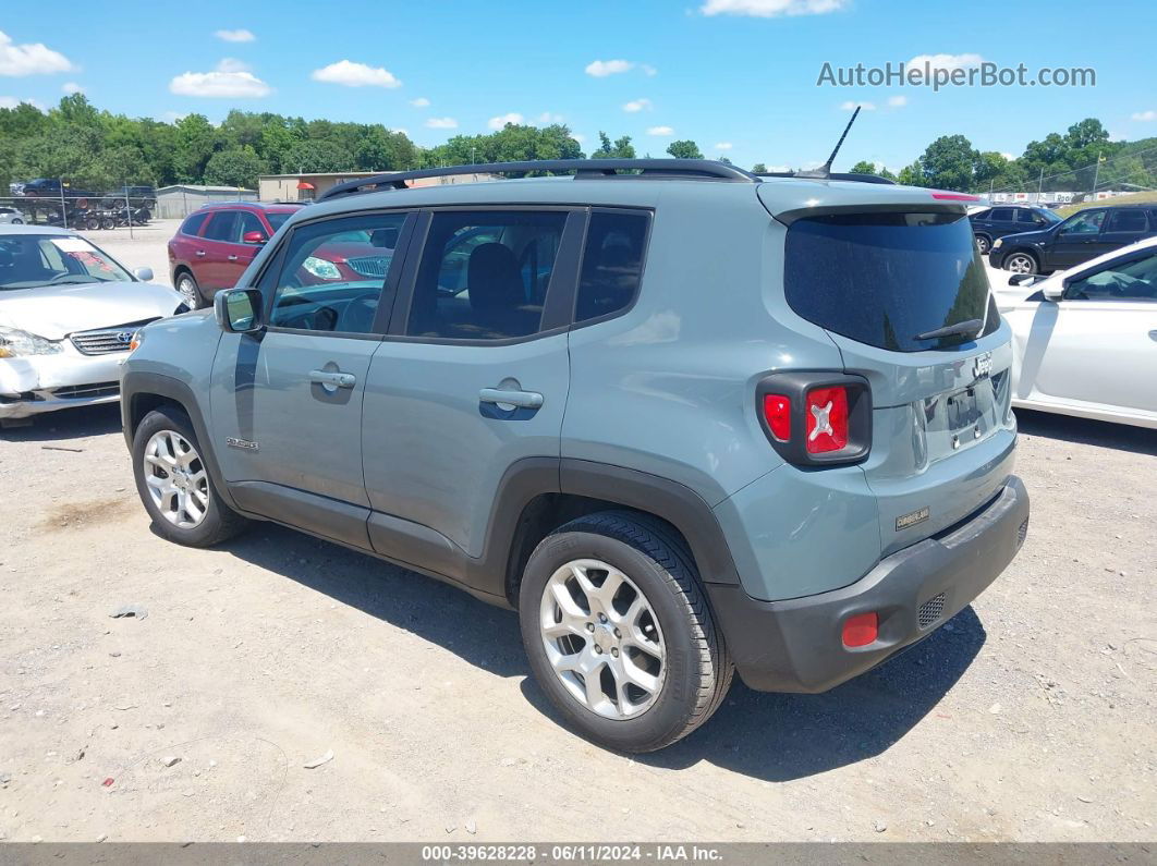 2017 Jeep Renegade Latitude Fwd Серебряный vin: ZACCJABBXHPG28958