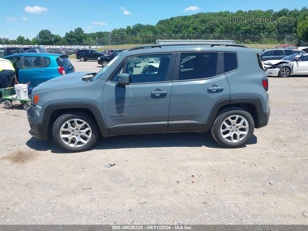 2017 Jeep Renegade Latitude Fwd Серебряный vin: ZACCJABBXHPG28958