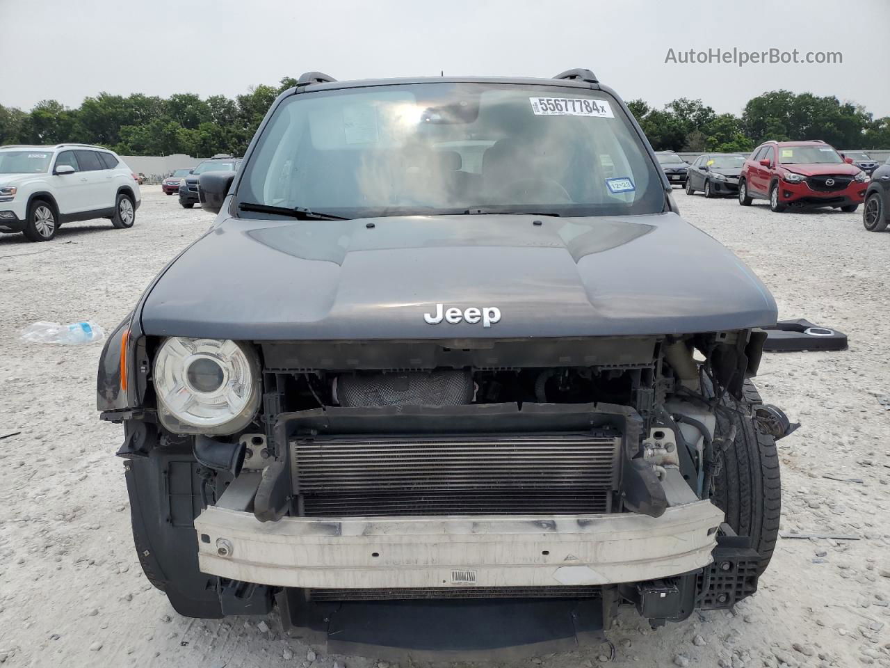 2018 Jeep Renegade Latitude Gray vin: ZACCJABBXJPG71914