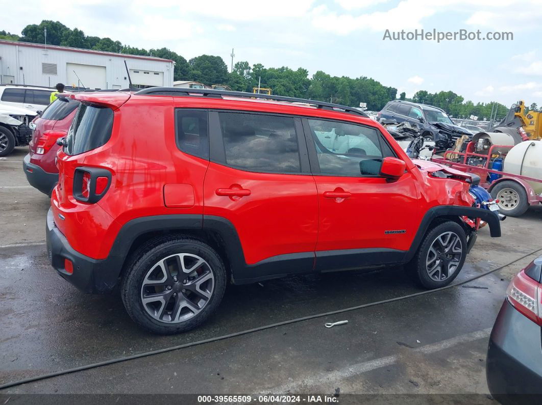 2018 Jeep Renegade Latitude Fwd Red vin: ZACCJABBXJPG81164