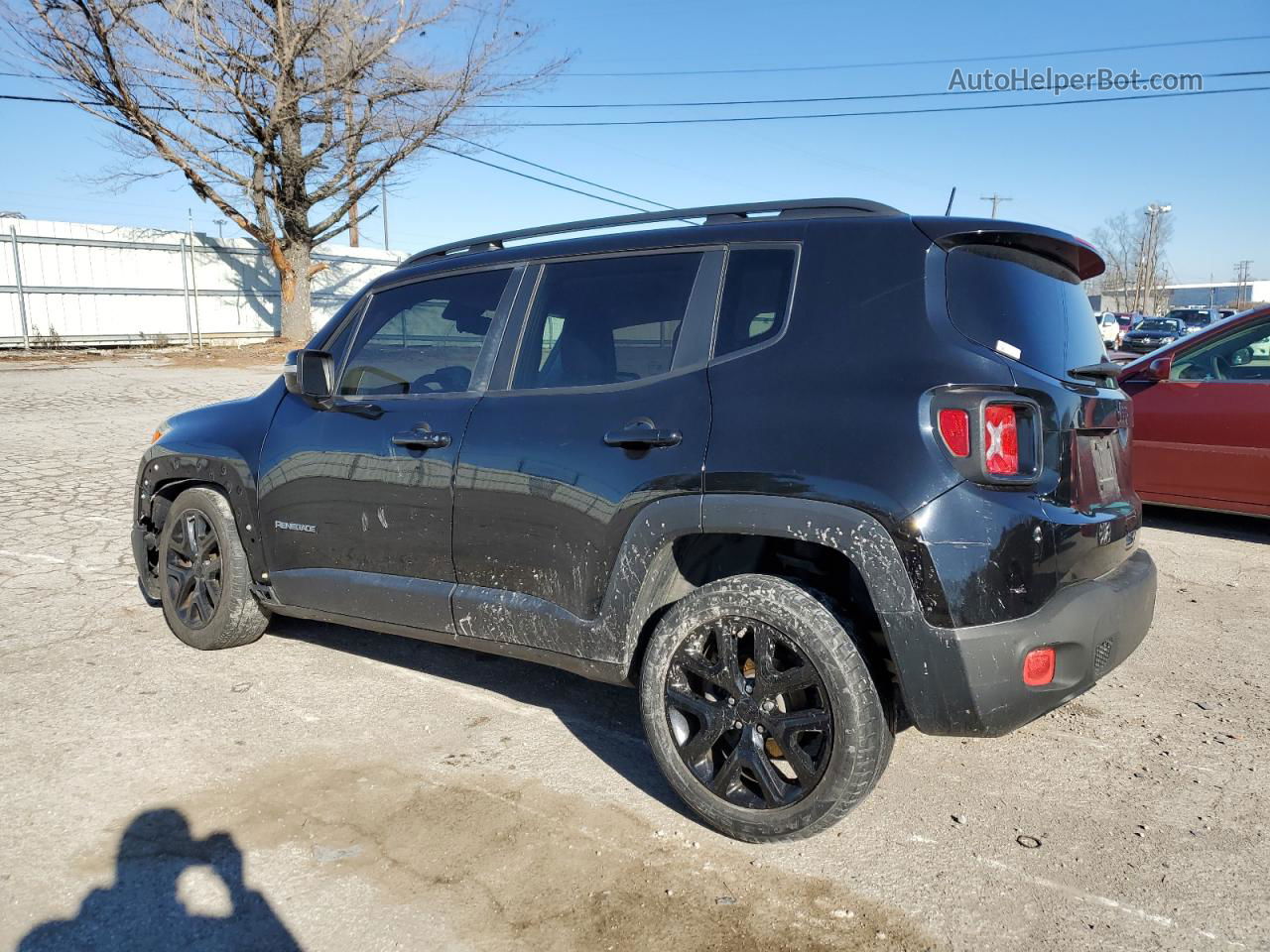 2018 Jeep Renegade Latitude Black vin: ZACCJABBXJPH92264