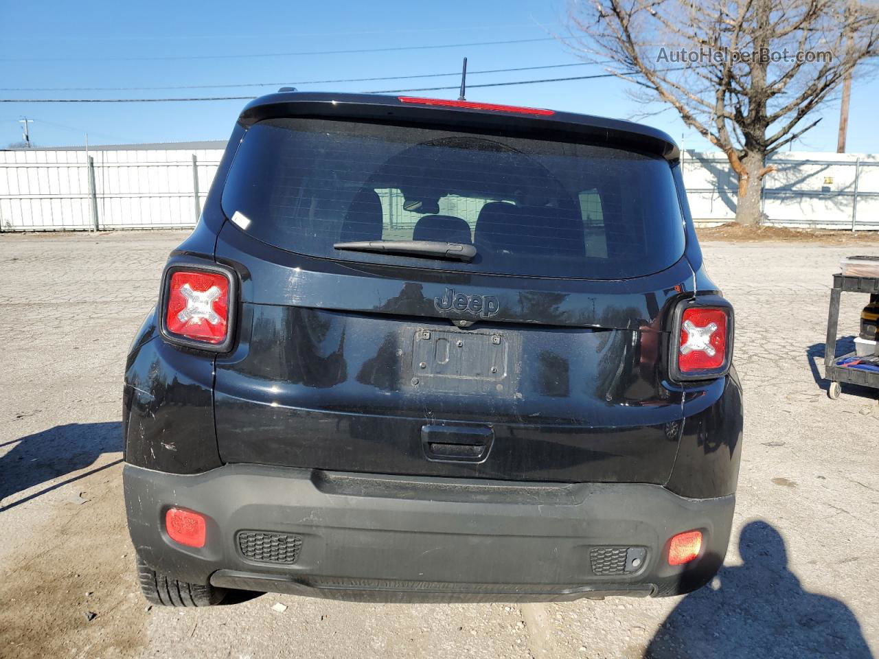 2018 Jeep Renegade Latitude Black vin: ZACCJABBXJPH92264