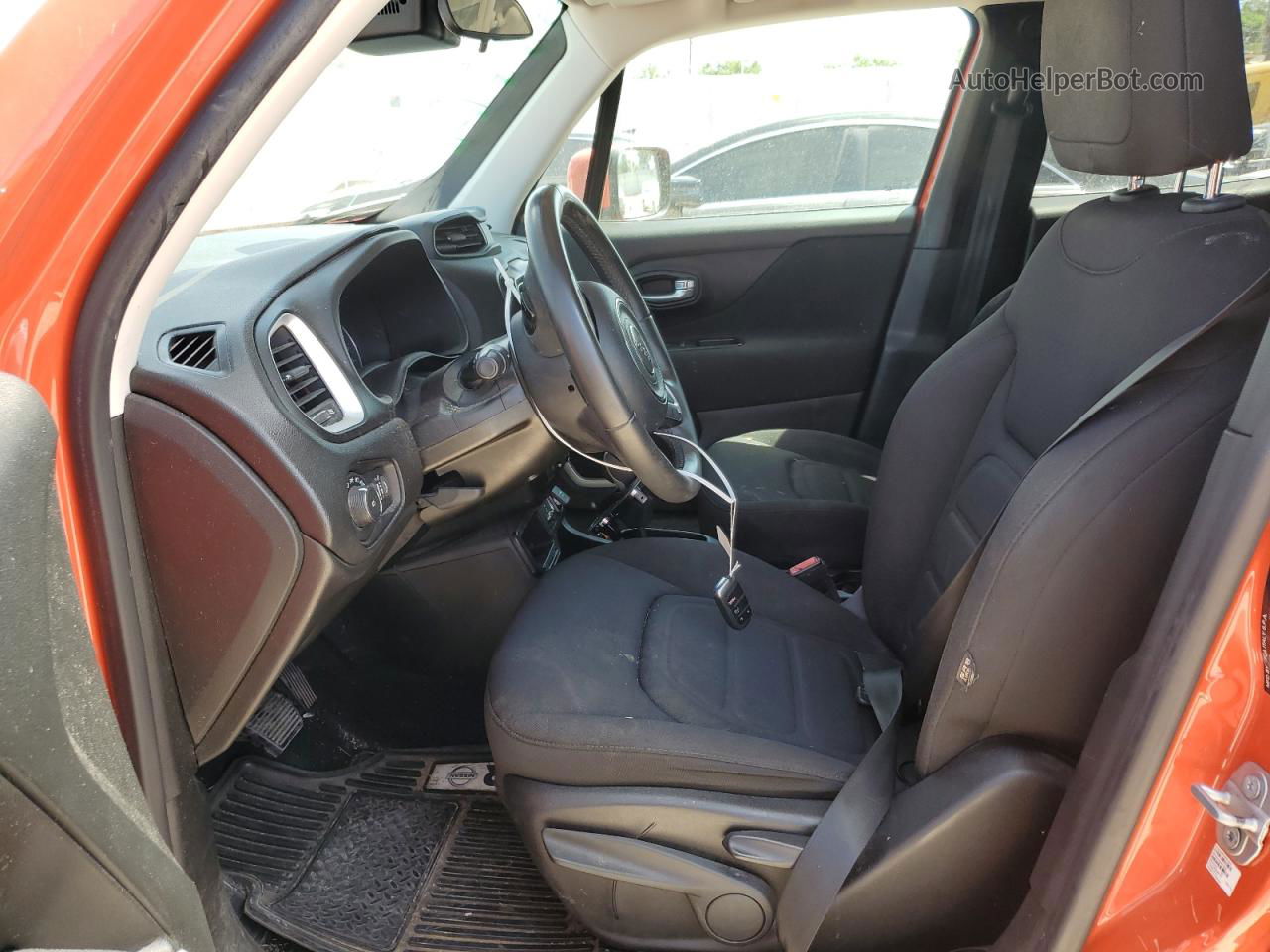 2018 Jeep Renegade Latitude Orange vin: ZACCJABBXJPJ19939