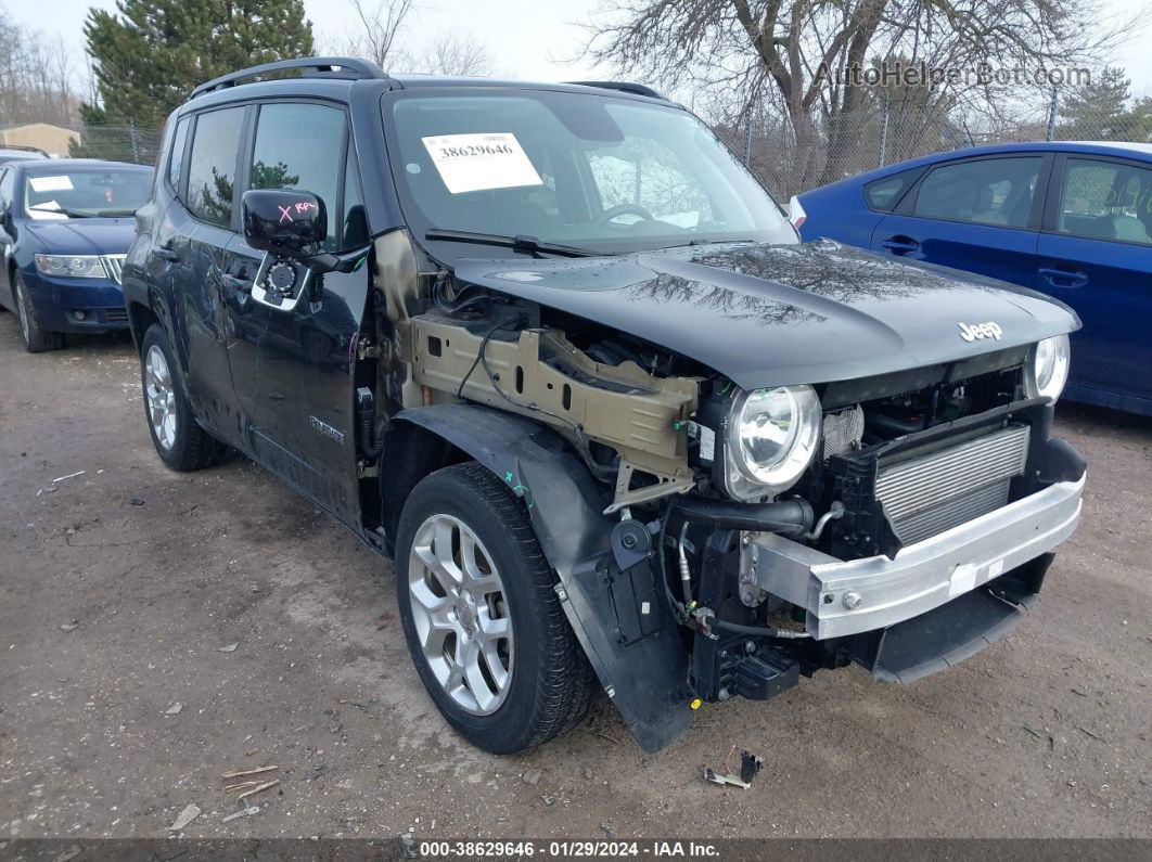 2018 Jeep Renegade Latitude Fwd Черный vin: ZACCJABBXJPJ66484