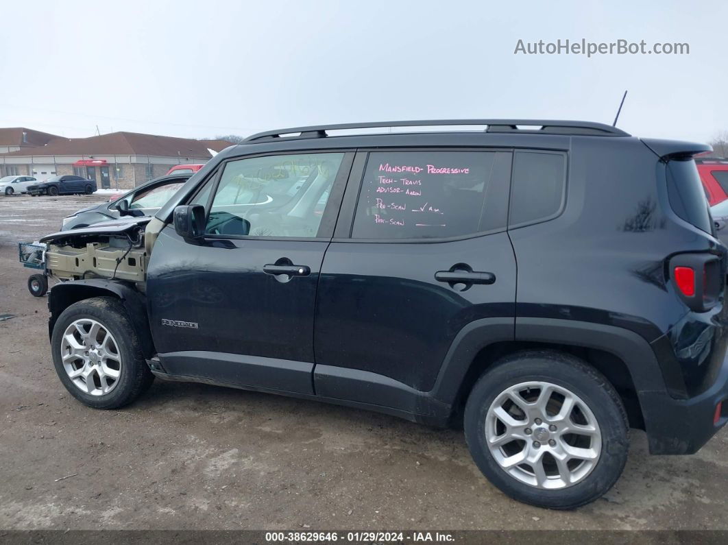 2018 Jeep Renegade Latitude Fwd Черный vin: ZACCJABBXJPJ66484