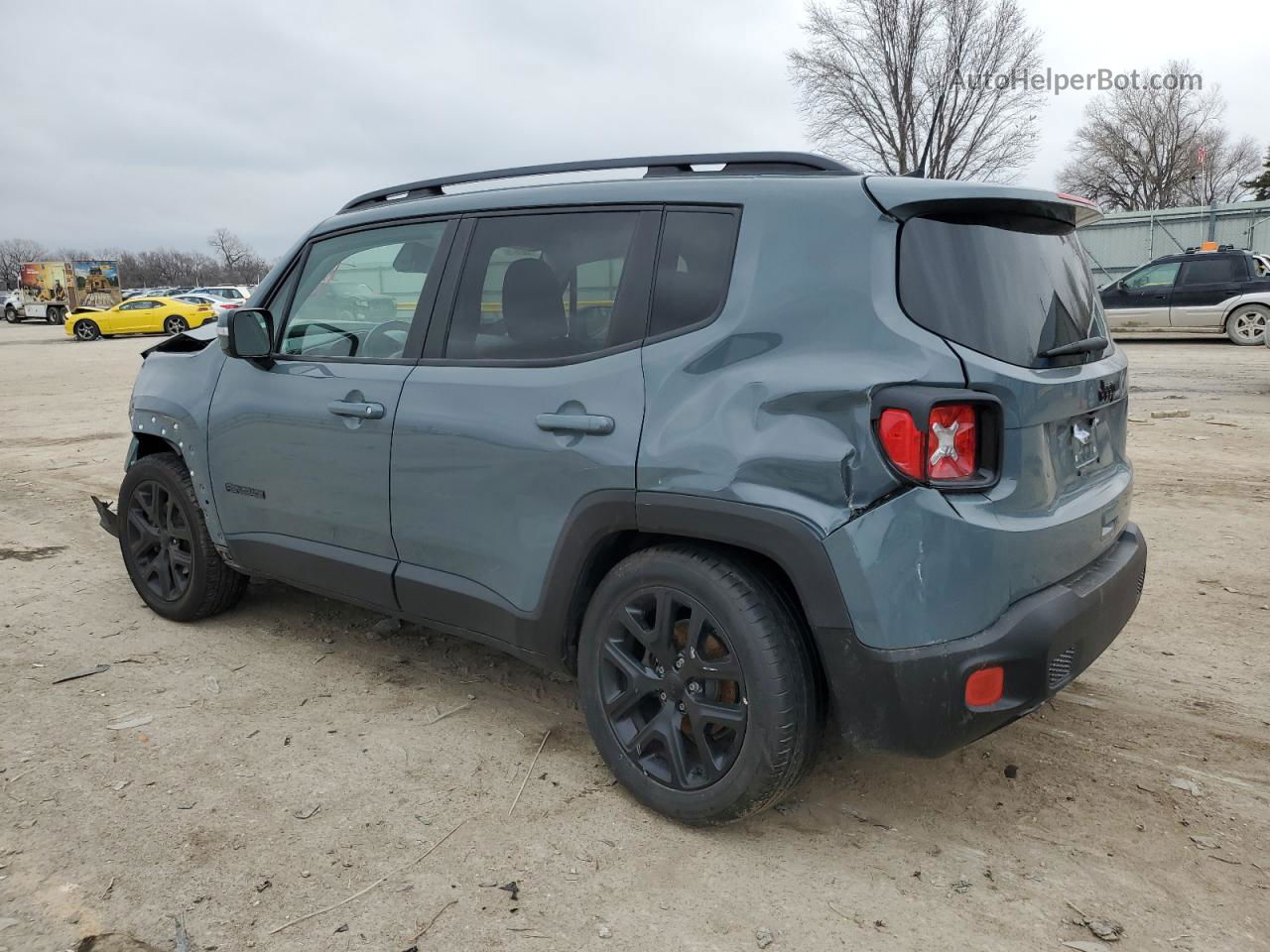 2018 Jeep Renegade Latitude Gray vin: ZACCJABH3JPH34260