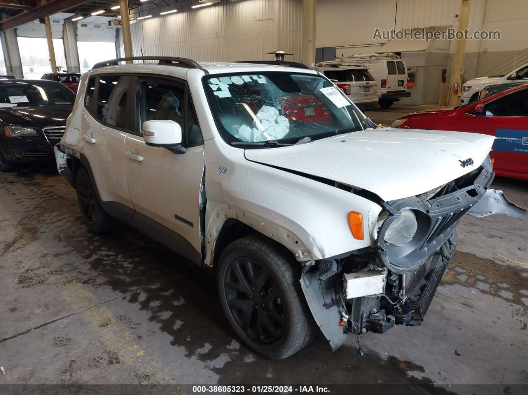 2018 Jeep Renegade Altitude Fwd White vin: ZACCJABH4JPH52430