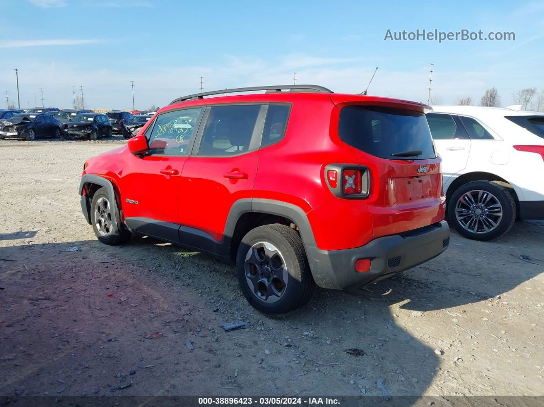 2015 Jeep Renegade Latitude Red vin: ZACCJABH5FPC02192