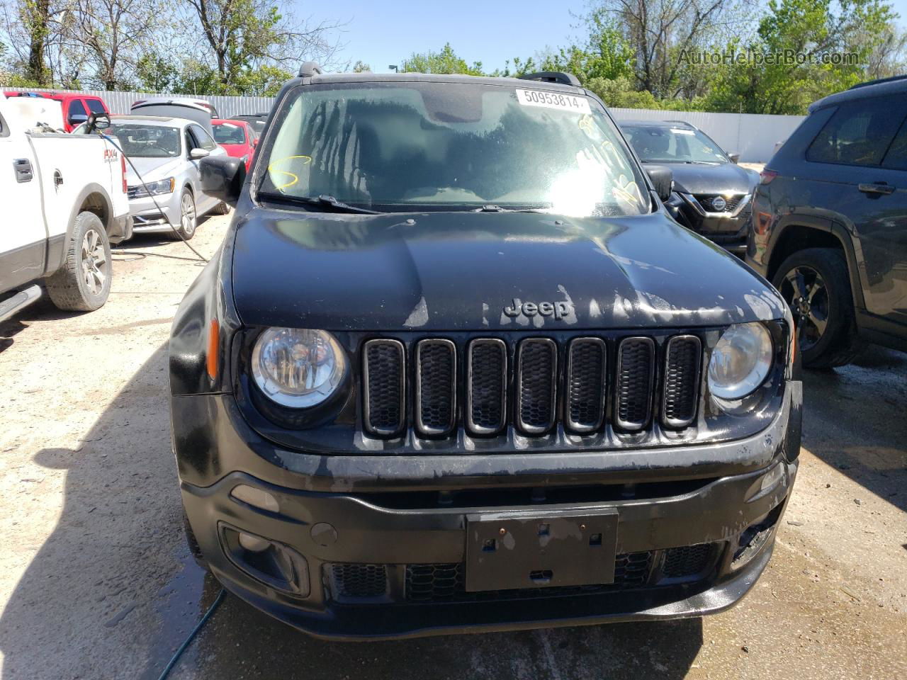 2017 Jeep Renegade Latitude Black vin: ZACCJABH8HPF91719