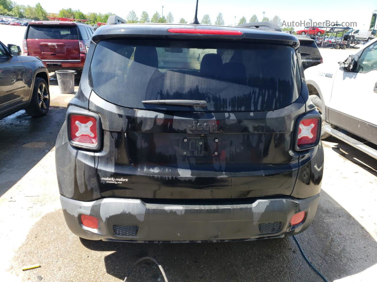 2017 Jeep Renegade Latitude Black vin: ZACCJABH8HPF91719