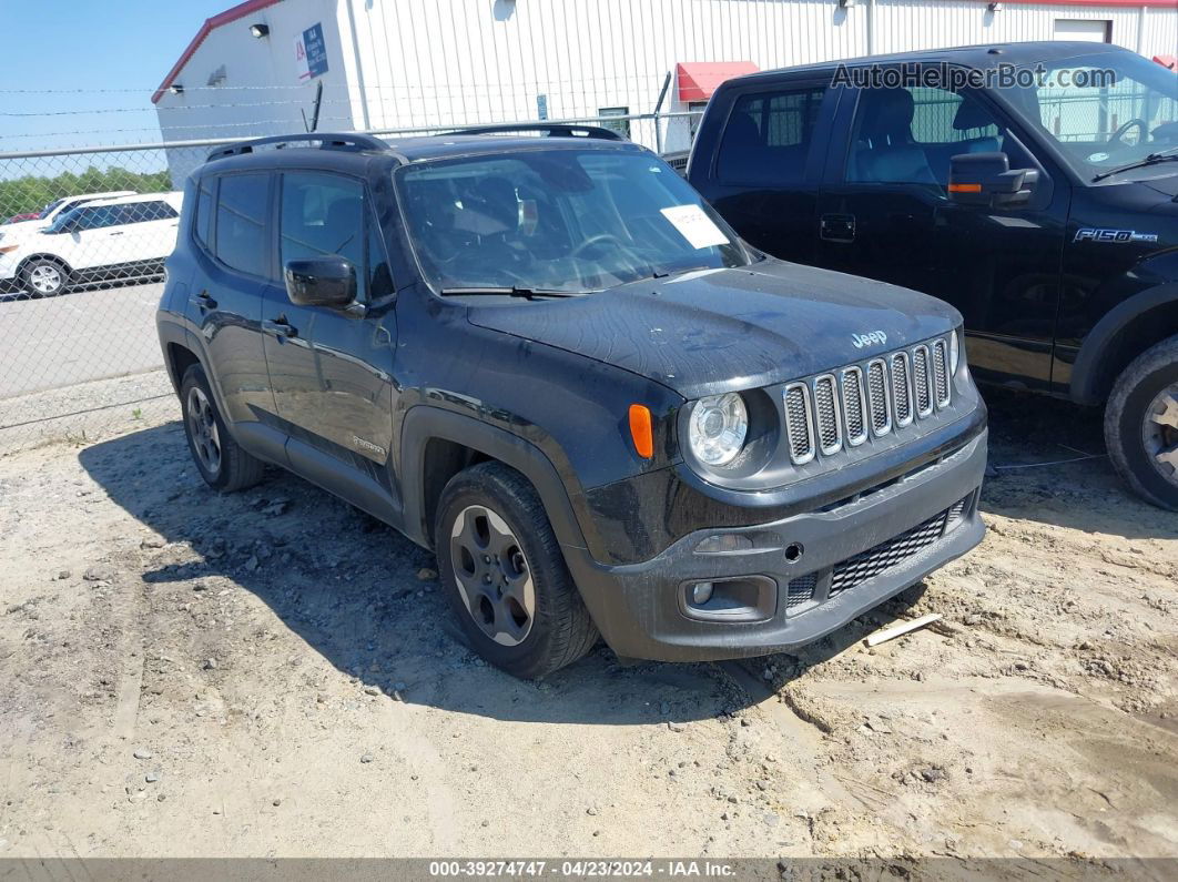 2018 Jeep Renegade Latitude Fwd Black vin: ZACCJABH9JPH75198