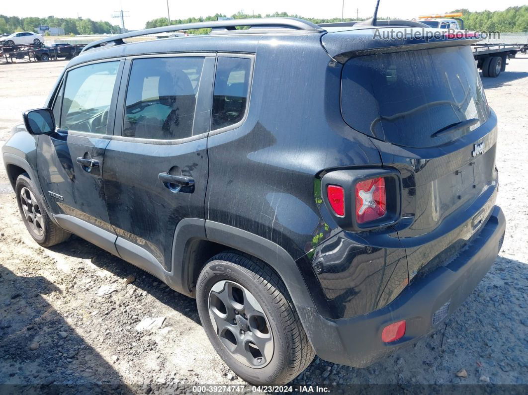 2018 Jeep Renegade Latitude Fwd Black vin: ZACCJABH9JPH75198