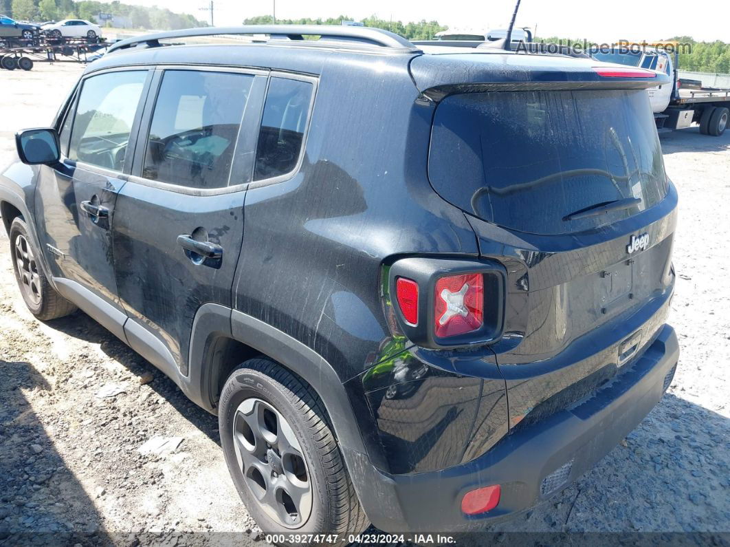 2018 Jeep Renegade Latitude Fwd Black vin: ZACCJABH9JPH75198