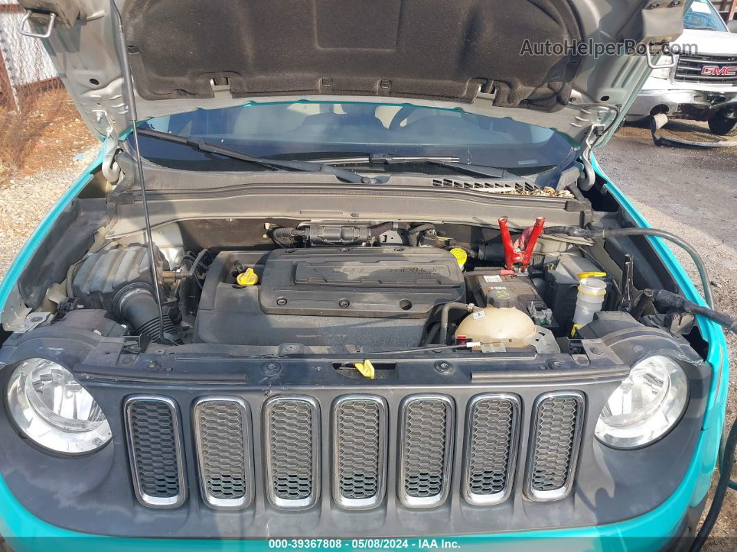 2015 Jeep Renegade Latitude Turquoise vin: ZACCJABHXFPB51577