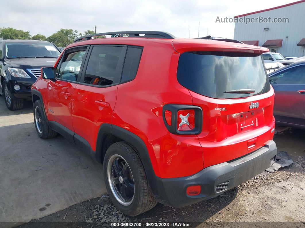 2018 Jeep Renegade Latitude Red vin: ZACCJABHXJPG97191