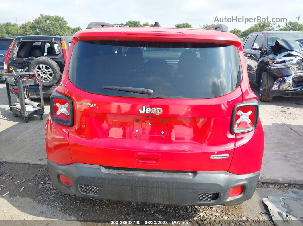 2018 Jeep Renegade Latitude Red vin: ZACCJABHXJPG97191