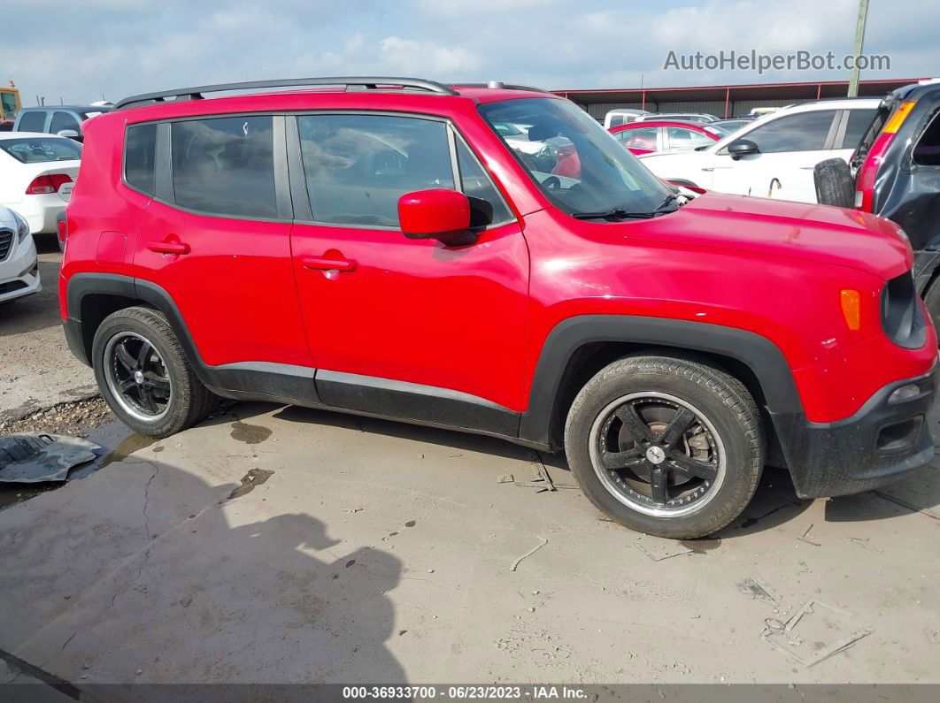 2018 Jeep Renegade Latitude Red vin: ZACCJABHXJPG97191