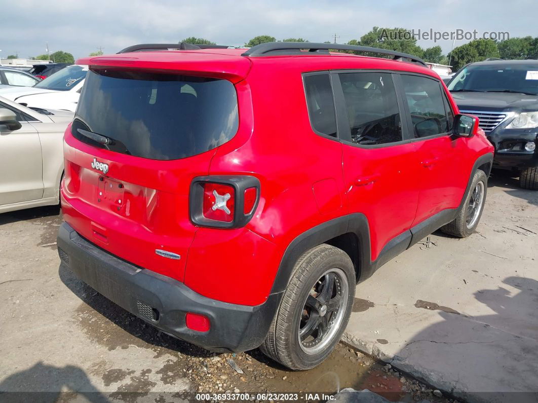 2018 Jeep Renegade Latitude Red vin: ZACCJABHXJPG97191