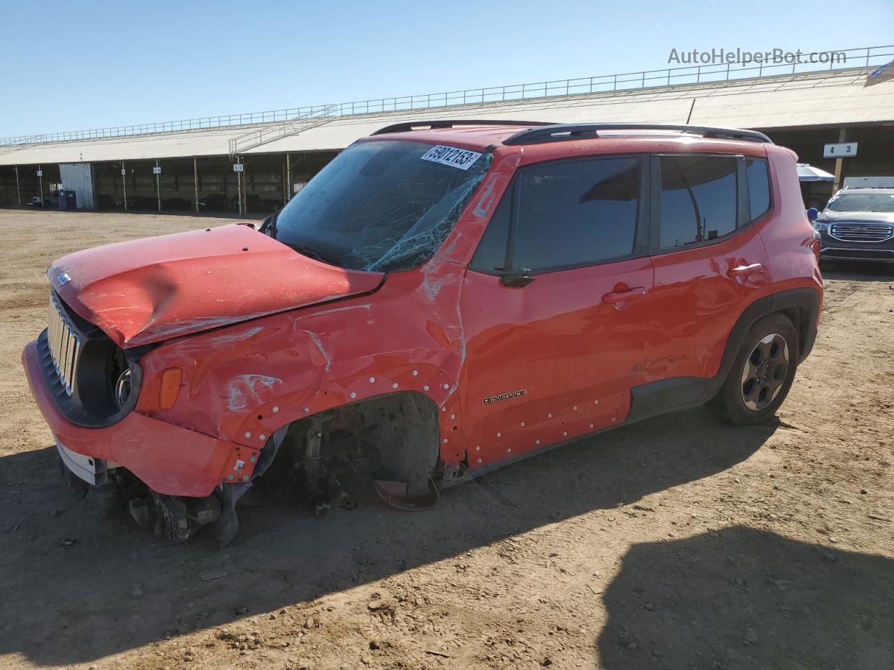 2018 Jeep Renegade Latitude Red vin: ZACCJABHXJPH53713