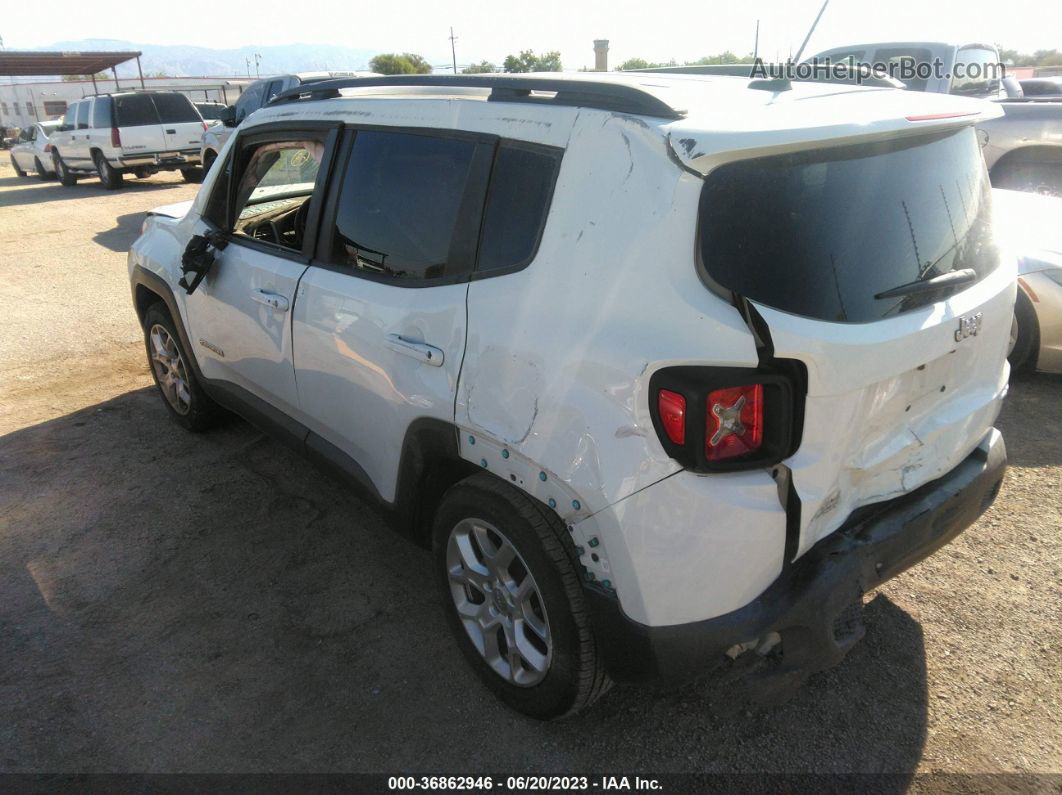 2015 Jeep Renegade Latitude White vin: ZACCJABT0FPB14235