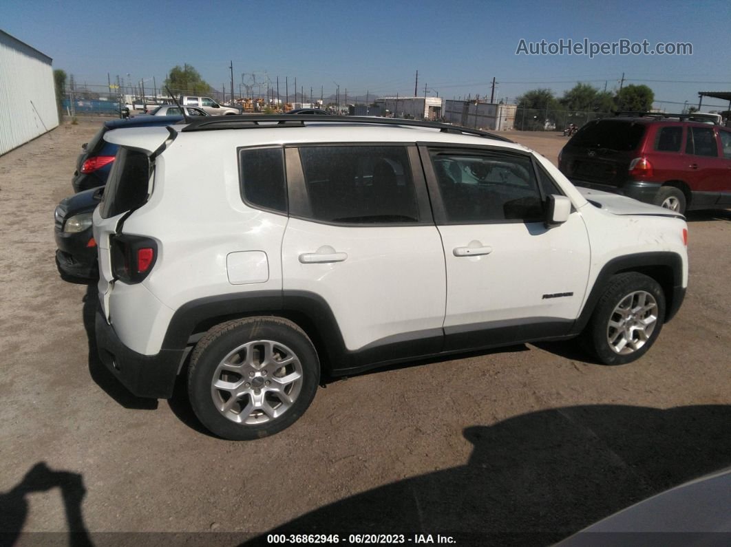 2015 Jeep Renegade Latitude White vin: ZACCJABT0FPB14235