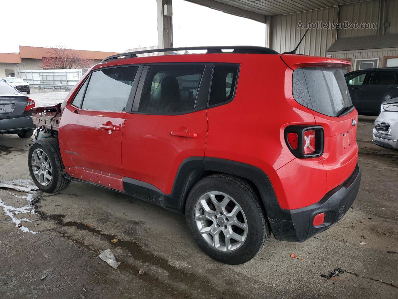 2015 Jeep Renegade Latitude Красный vin: ZACCJABT0FPB56007