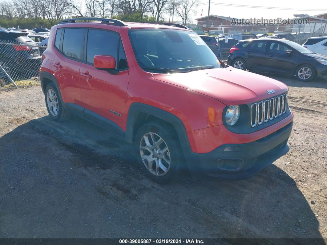 2015 Jeep Renegade Latitude Maroon vin: ZACCJABT0FPB57966