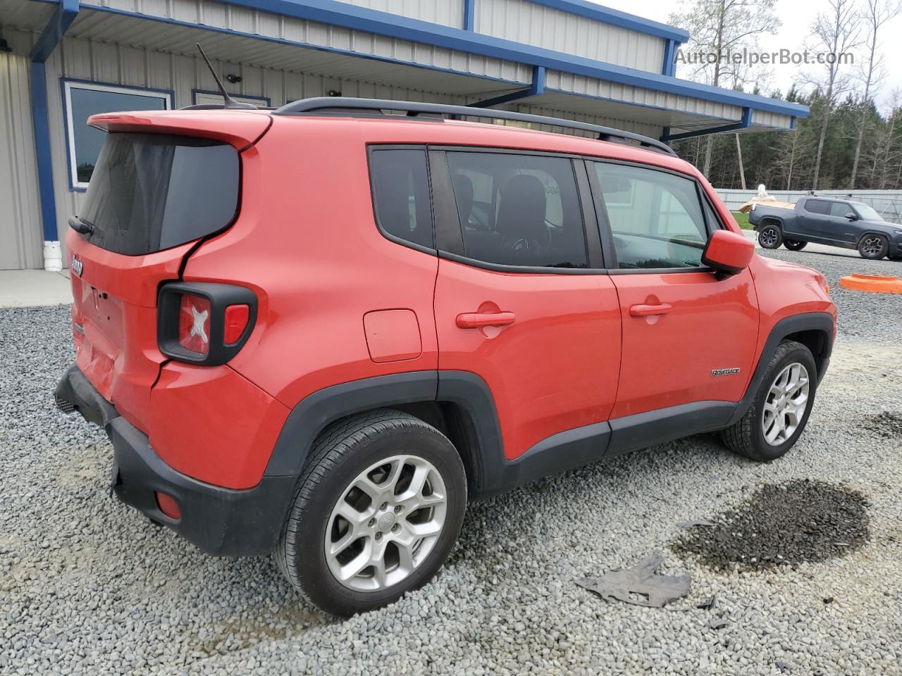 2015 Jeep Renegade Latitude Red vin: ZACCJABT0FPB59607