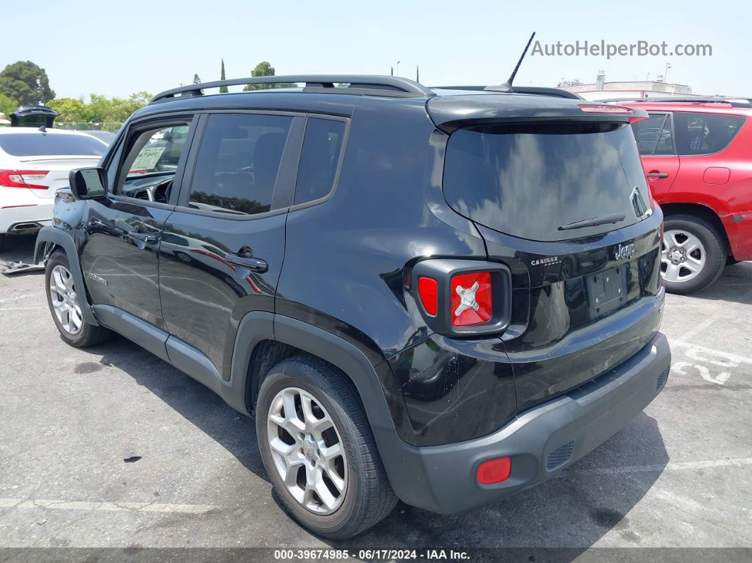 2015 Jeep Renegade Latitude Black vin: ZACCJABT0FPB60334