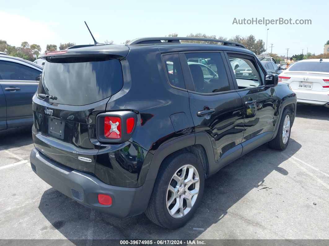 2015 Jeep Renegade Latitude Black vin: ZACCJABT0FPB60334