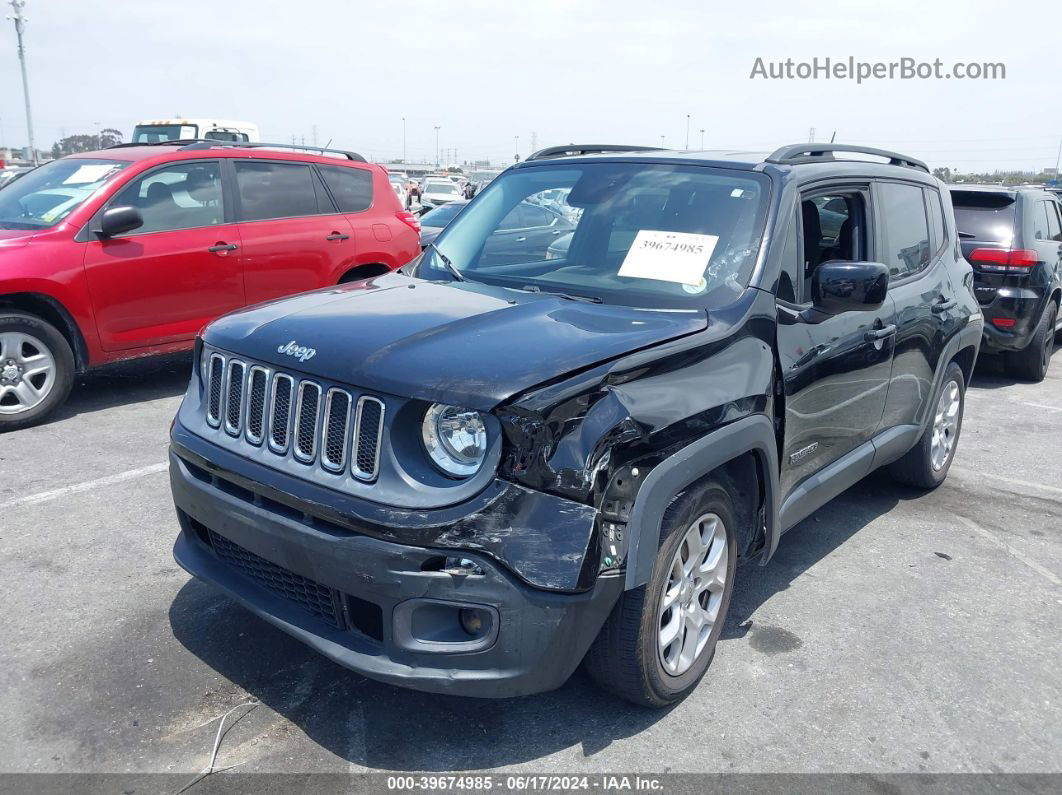 2015 Jeep Renegade Latitude Black vin: ZACCJABT0FPB60334