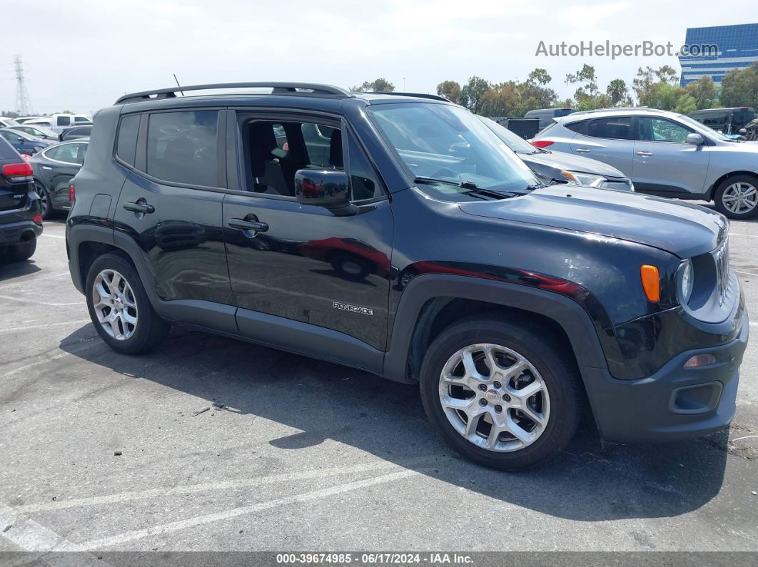 2015 Jeep Renegade Latitude Black vin: ZACCJABT0FPB60334