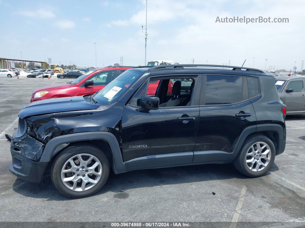 2015 Jeep Renegade Latitude Black vin: ZACCJABT0FPB60334